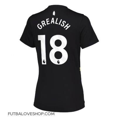 Dres Everton Jack Grealish #18 Tretina pre Ženy 2025-26 Krátky Rukáv Dres Everton Jack Grealish #18 Tretina pre Ženy 2025-26 Krátky Rukáv